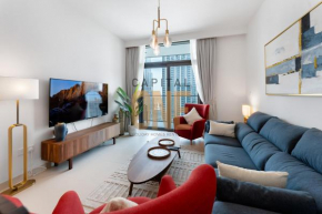 Burj Khalifa and Fountain View, 1BR, Downtown Dubai, Modern Furnished
